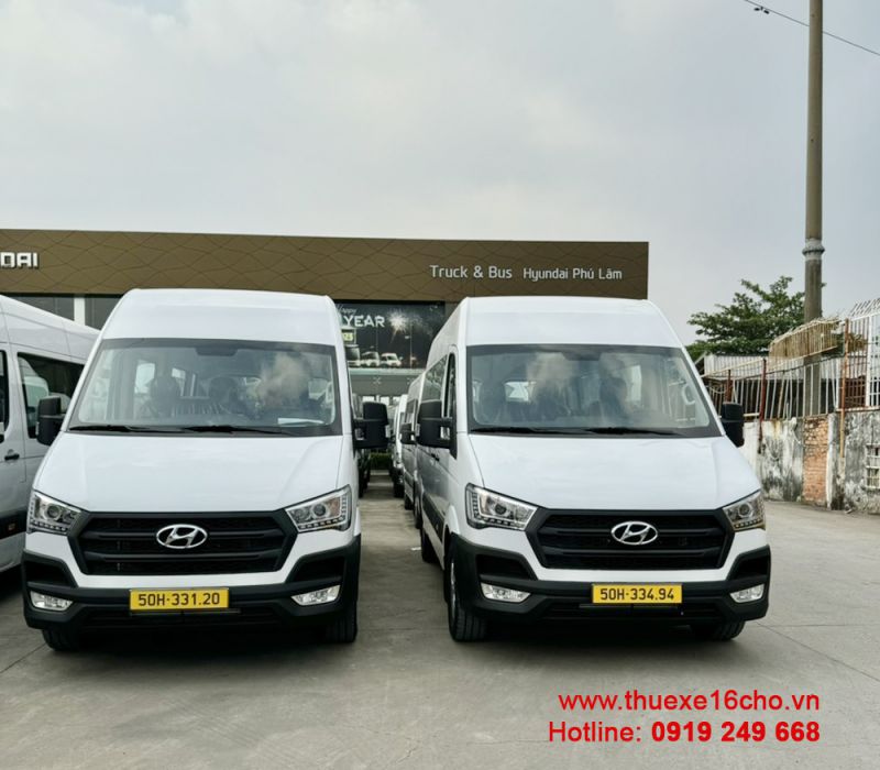Dịch vụ cho thuê xe 16 chỗ uy tín TPHCM