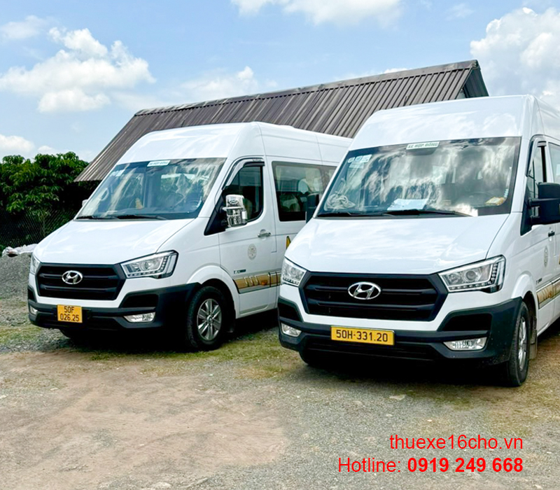 Cho thuê xe 16 chỗ giá tốt nhất tại Tp.HCM