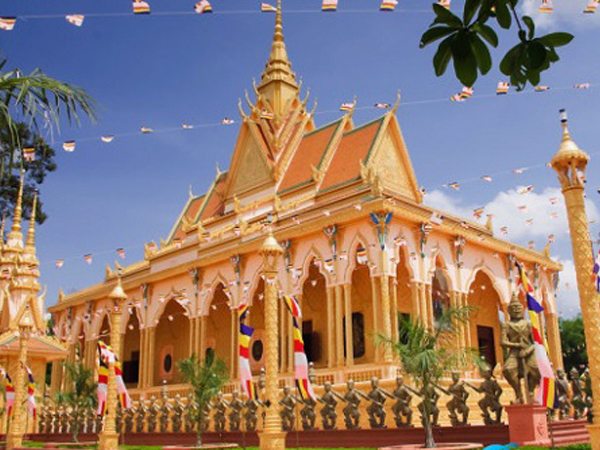 Hình ảnh chùa Cò – Trà Vinh